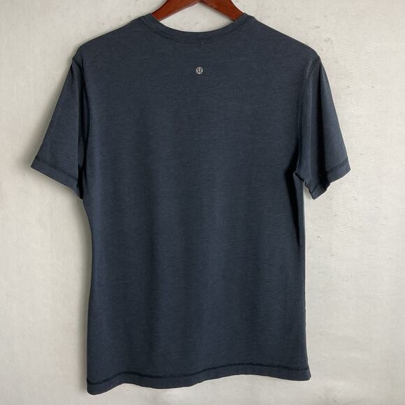 Lululemon Athletic Womens One Size Dark Blue Short Sleeve T Shirt - Picture 4 of 9